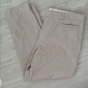 NWOT Banana Republic Size 14 Houndstooth Sloan Pants